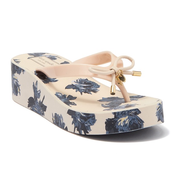 kate spade Shoes - Kate Spade Rhett Wedge Flip Flop New in Box
